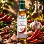 Monini extra szűz olívaolaj, fokhagyma-chili ízesítésű 250ml 