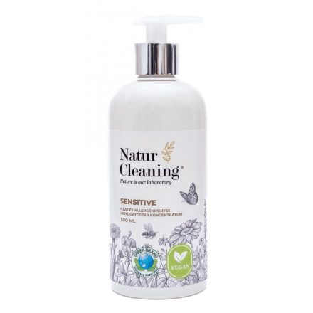 Naturcleaning Mosogatószer koncentrátum Sensitive Illat- és allergénmentes (0,5 liter)