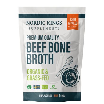 NORDIC KINGS Beef Bone Broth 72 órás csontleves por 500g