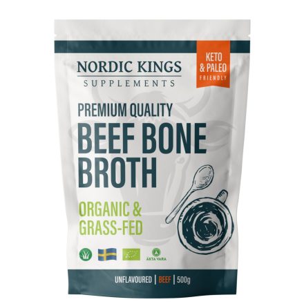 NORDIC KINGS Beef Bone Broth 72 órás csontleves por 500g