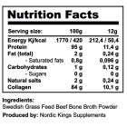 NORDIC KINGS Beef Bone Broth 72 órás csontleves por 500g