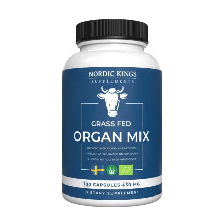 NORDIC KINGS Gras Fed Marha belsőség mix kapszula 450mg