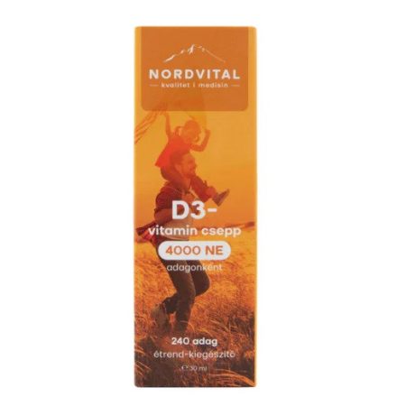Nordvital D3-Vitamin (240 adag) - 30ml