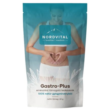 Nordvital Gastro-Plus emésztést támogató teakeverék 60g