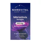 Nordvital Máriatövis komplex (60 db) vegán kapszula 50,5g