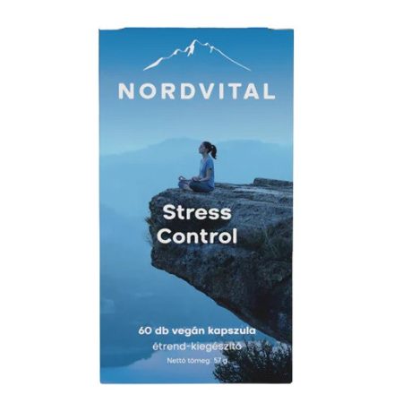 Nordvital Stress Control (60 db) vegán kapszula 57g