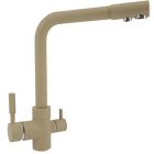 MINIMAL stílusú 3 utas konyhai csaptelep - Bézs