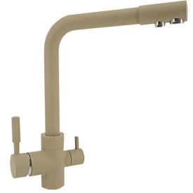 MINIMAL stílusú 3 utas konyhai csaptelep - Bézs