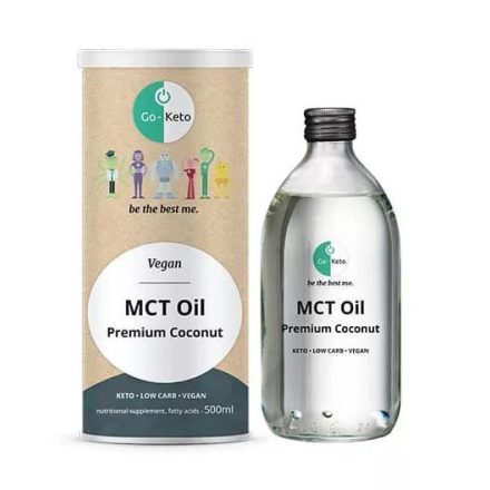 GO-KETO  Premium Coconut  MCT Oil, 500 ML