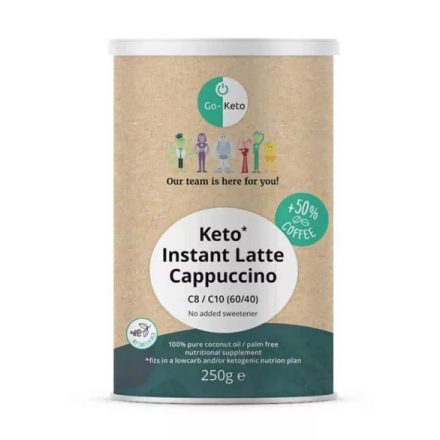 GO-KETO Instant Latte Cappuccino