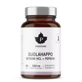 Puhdistamo Betaine HCL 60 KAPSZULA, 46g