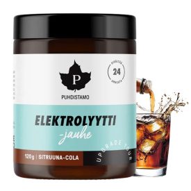 PUHDISTAMO Elektrolit 120g  citrom-cola ízű italpor