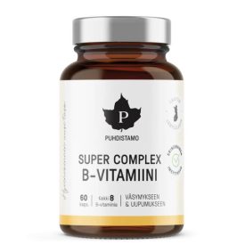 PUHDISTAMO Super B-komplex vitamin, 60 kapszula, 22g