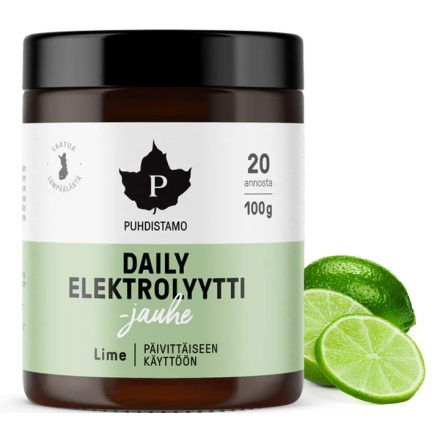 PUHDISTAMO Napi Elektrolit italpor 100g lime ízben 