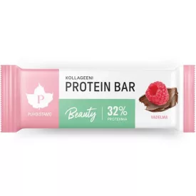   Puhdistamo Snack Bar - Kollagén fehérje szelet, málna 30 g