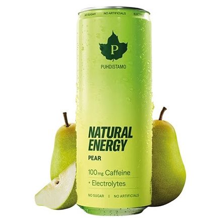 PUHDISTAMO Természetes Energiaital + Elektrolit - Körte 330 ml