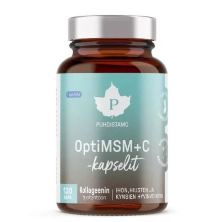 PUHDISTAMO Opti MSM+C 120 kapsz. 107g