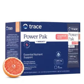   Power Pak Immunitás - Grapefruit ízű elektrolit ital (30 db tasak) Trace Minerals 186g