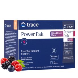   Power Pak Mixed Berry - Vegyes bogyós gyümölcs ízű elektrolit ital (30 db tasak) Trace Minerals 183g