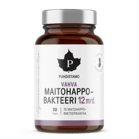   PUHDISTAMO Erős tejsavbaktériumok 12 milliárd - 30 kapszula, 18g