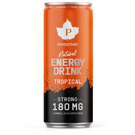 PUHDISTAMO Természetes Energiaital - Trópusi nektarin, mangó (erős) 330 ml