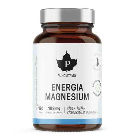Puhdistamo Energia Magnézium - 120 kapszula, 106g