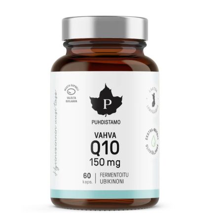 PUHDISTAMO Erős Q10 Ubiquinone 150 mg 60 kapsz.