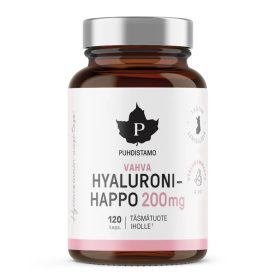 PUHDISTAMO Erős Hialuronsav 120 kapszula, 62g