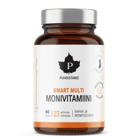 PUHDISTAMO Smart Multi - Okos Multivitamin 60 kapszula, 33g