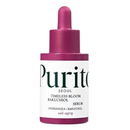 PURITO Timeless Bloom Bakuchiol arcszérum 30ml