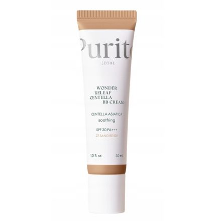 PURITO Wonder Releaf Centella BB Krém SPF30 PA+++ #27 Homok Bézs 30ml