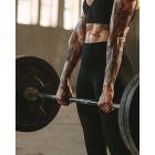 PUHDISTAMO Athletics Pre-Workout koffeinmentes, mango és málna - 350g