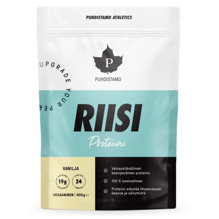 PUHDISTAMO Athletics Rizsprotein Vanília - 600g