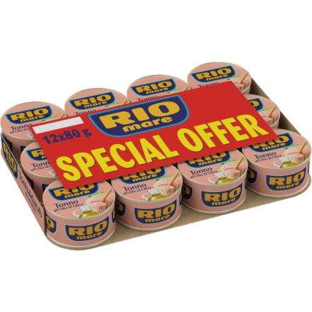Rio mare - Tonhal olívaolajban (12db x 80g)