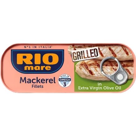 Rio mare - Grillezett Makrélafilé extra szűz olívaolajban 120g 