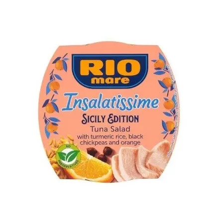 Rio Mare - Insalatissime tonhalsaláta Szicíliai ízvilág 160g