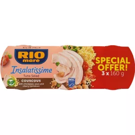 Rio Mare - Insalatissime tonhalsaláta kuszkusz 3x160g