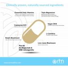 RYM Nutrition Agyi Formula – Frissítő & Energetizáló (60 kapszula) 