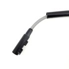 Zuhanyfejes Fekete 3 utas konyhai csaptelep