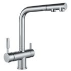 Zuhanyfejes Króm 3 utas konyhai csaptelep