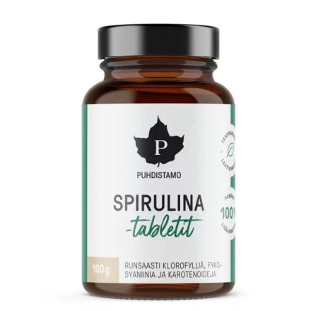 PUHDISTAMO Spirulina tabletta 100g