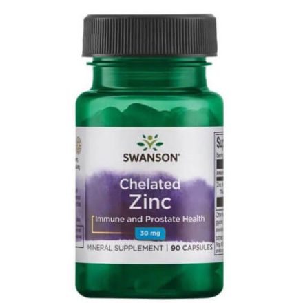 Swanson Chelated Zinc 30mg (90 db) kapsz.