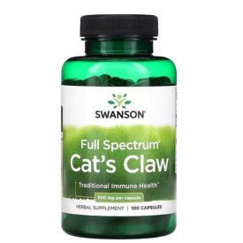 Swanson Full Spectrum Macskakarom 500mg (100 db) kapsz.