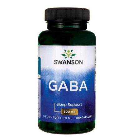 Swanson GABA 500mg (100 db) kapsz.