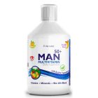 SWEDISH NUTRA Man 50+ multivitamin 50 feletti férfiaknak 500ml