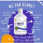 SWEDISH NUTRA Man 50+ multivitamin 50 feletti férfiaknak 500ml