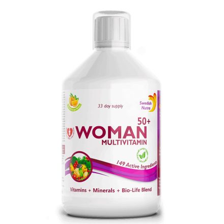 SWEDISH NUTRA Woman 50+ multivitamin 50 feletti nőknek 500ml