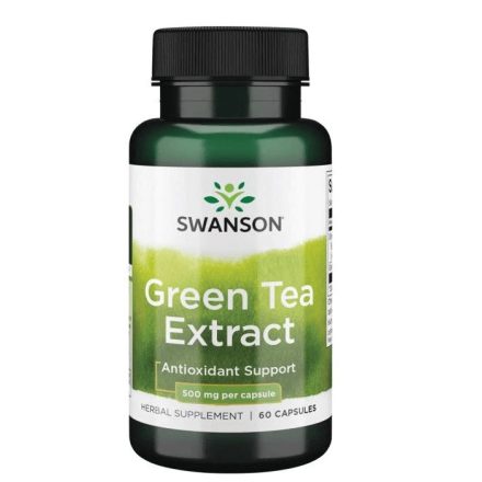 Swanson Zöld tea kivonat 500mg (60 db) kapsz. 