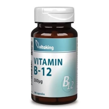 Vitaking B-12 vitamin 500mcg (100 db) Kapsz.