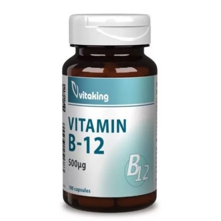 Vitaking B-12 vitamin 500mcg (100 db) Kapsz.